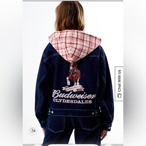 Budweiser By PacSun Camilla Trucker Jacket